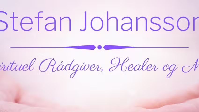 Stefan Johansson Clairvoyance &ndash; Reiki healing &ndash; Afd&oslash;dekontakt